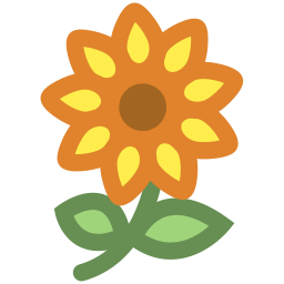 Flower 14 Outline icon